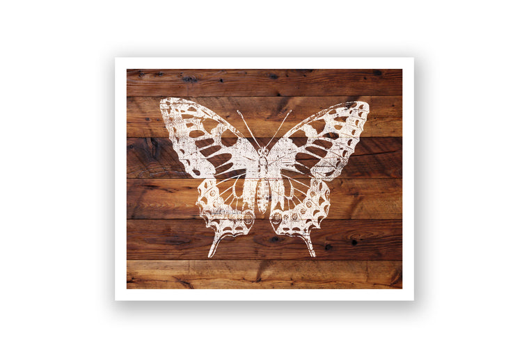 Wooden Wall Art - Butterfly