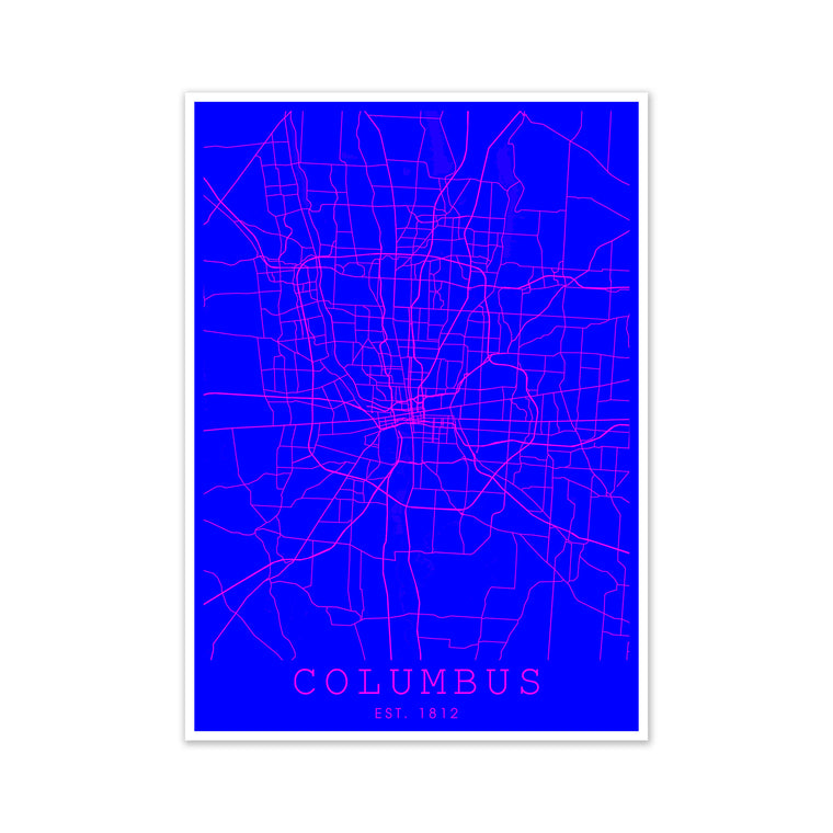 Columbus Pink and Blue