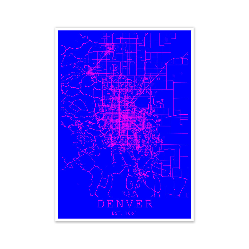 Denver Pink and Blue