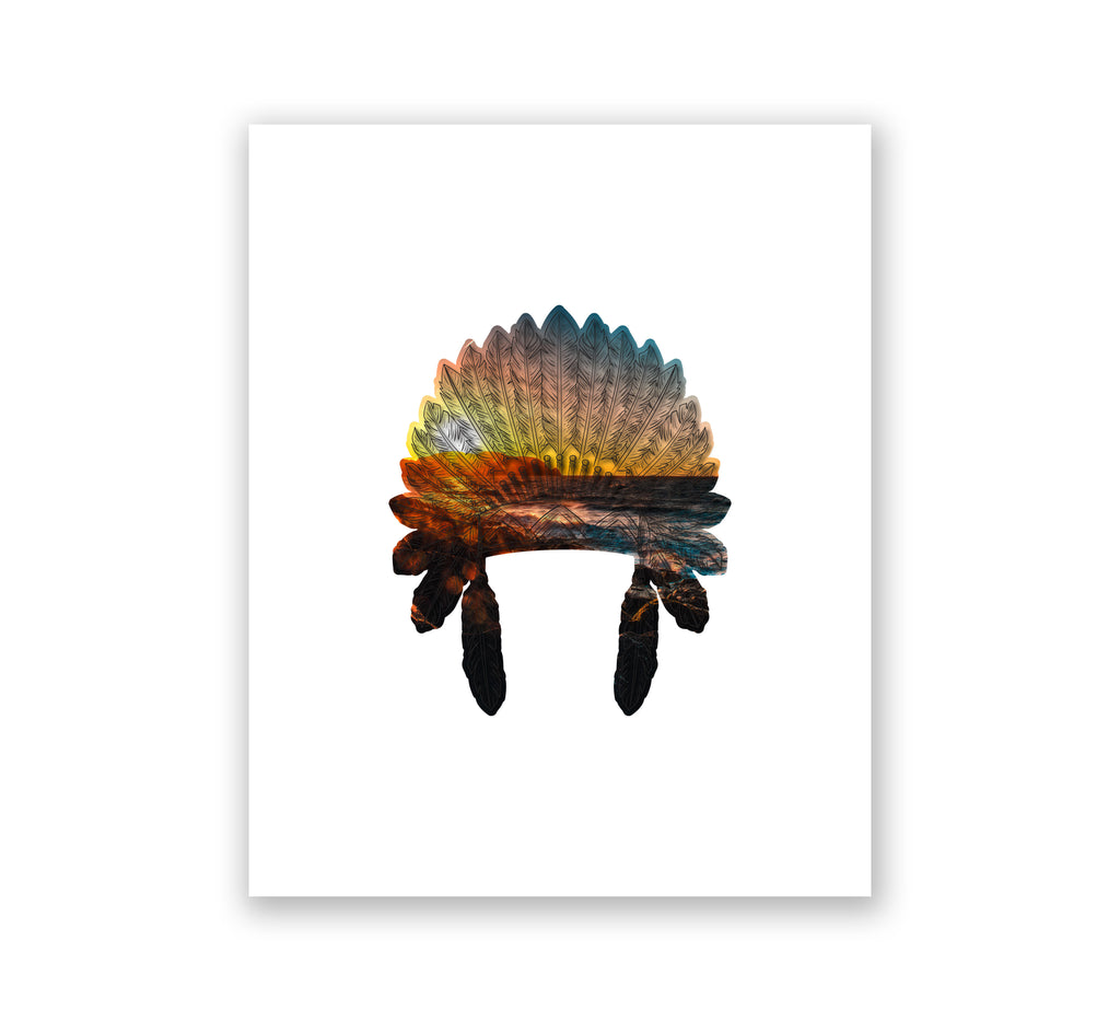 Headdress Sunset