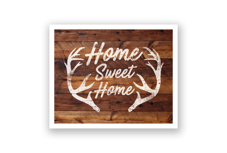 Wooden Wall Art - Home is Where the Trees Are