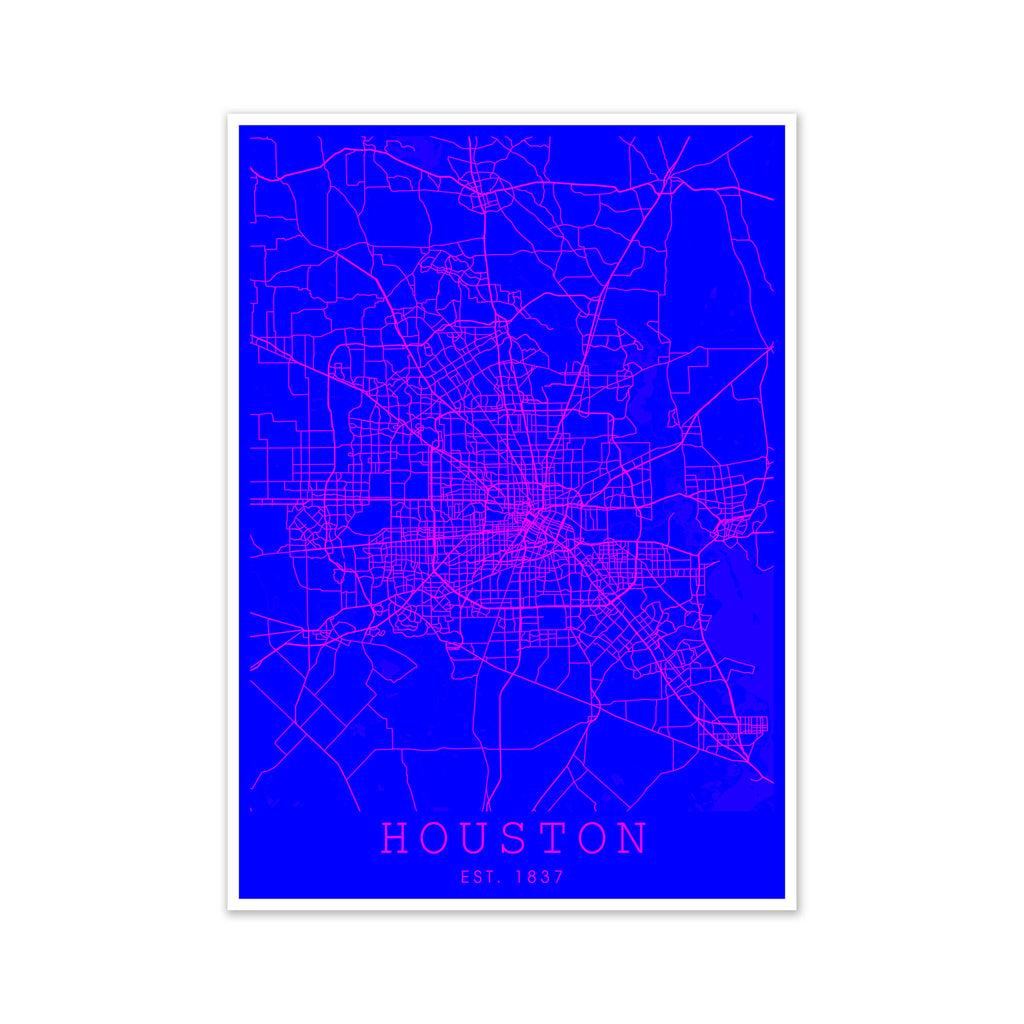 Houston Pink and Blue