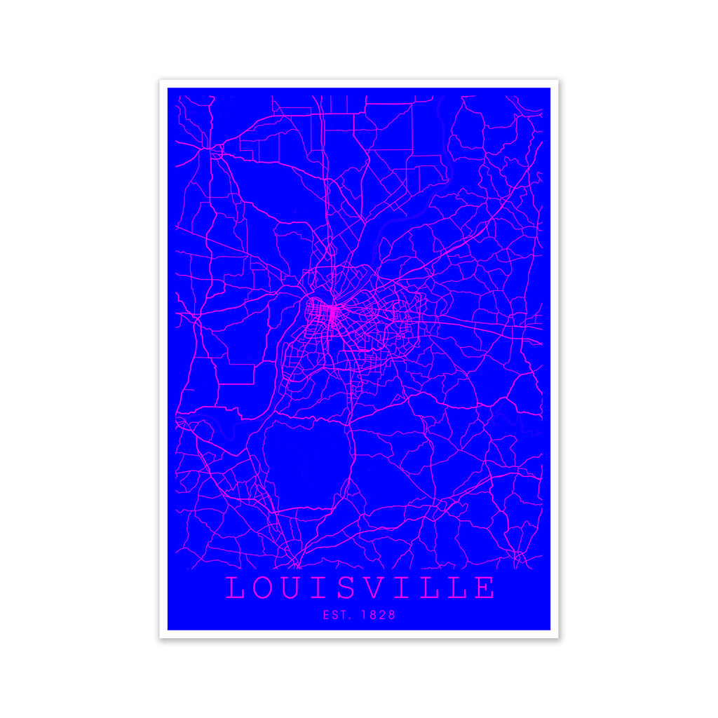 Louisville Pink and Blue