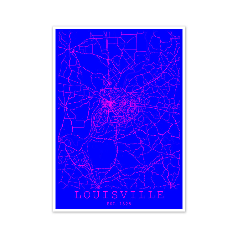 Louisville Pink and Blue