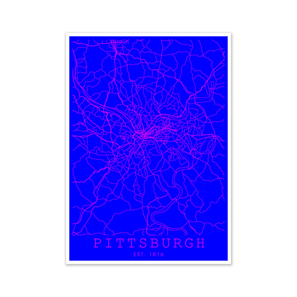 Pittsburgh Pink and Blue