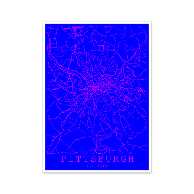 Pittsburgh Pink and Blue