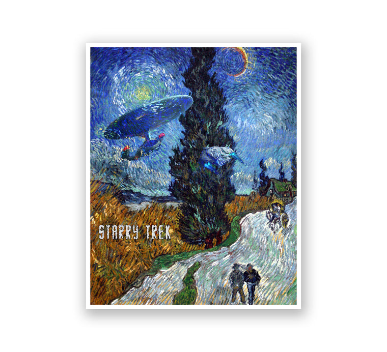 Van Gogh Pop Art -Starry Trek Finished
