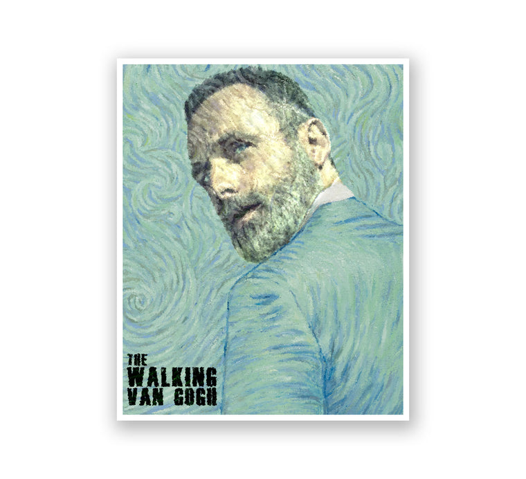 Van Gogh Pop Art -The Walking Van Gogh