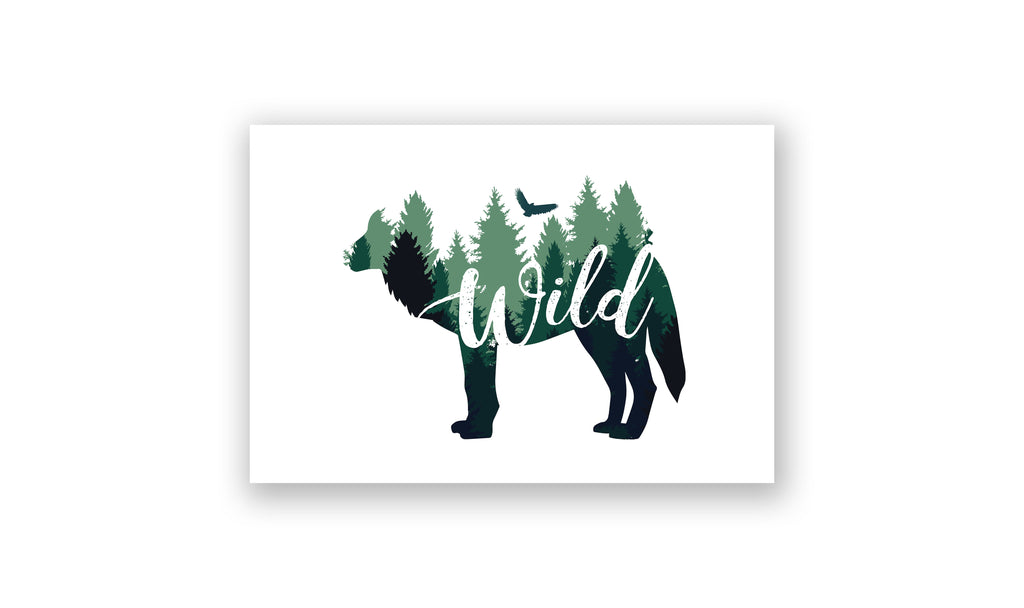 Wild Green Wolf